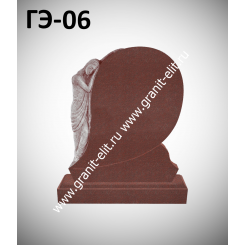 Памятник элитный ГЭ-06, красный