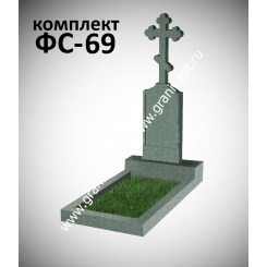 Памятник фигурный ФС-69, зеленый